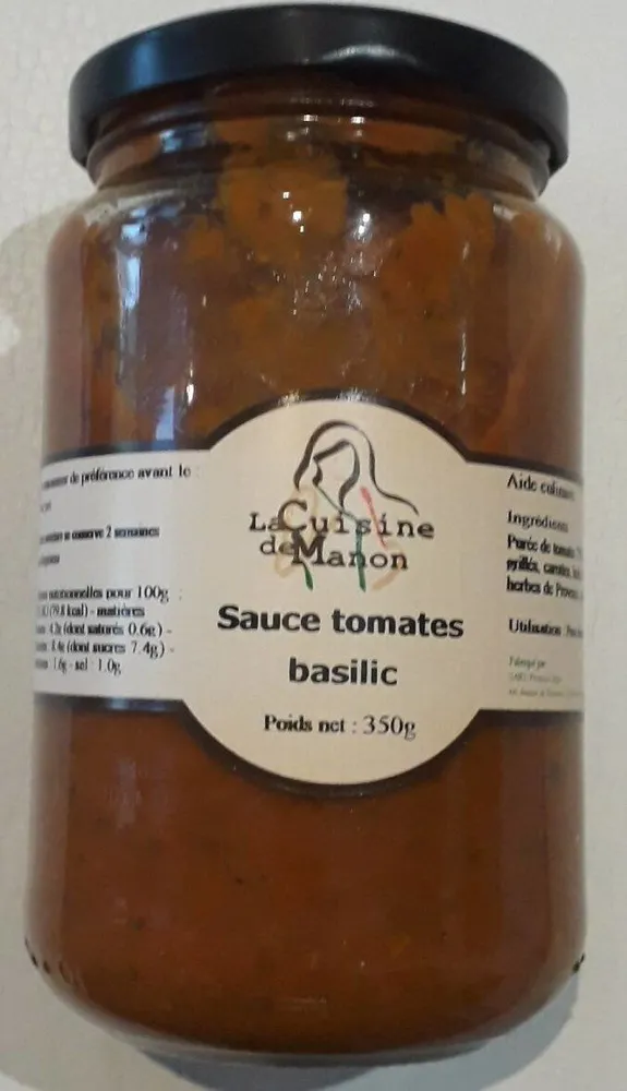 Sauce Tomate Basilic