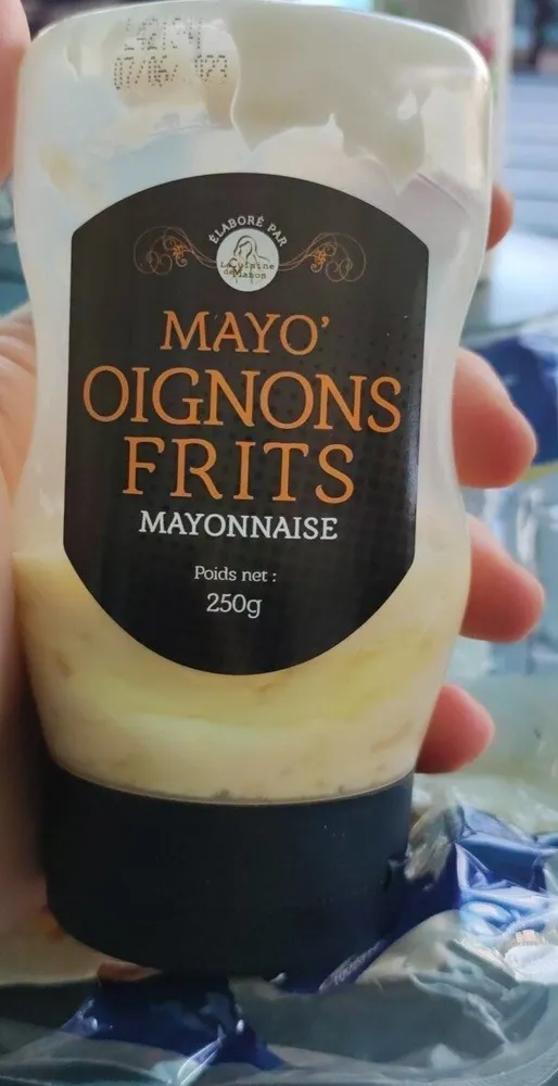 Mayonnaise oignons frits