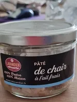 Pâte de chair à l ail frais