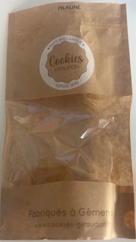 Cookies pralinés