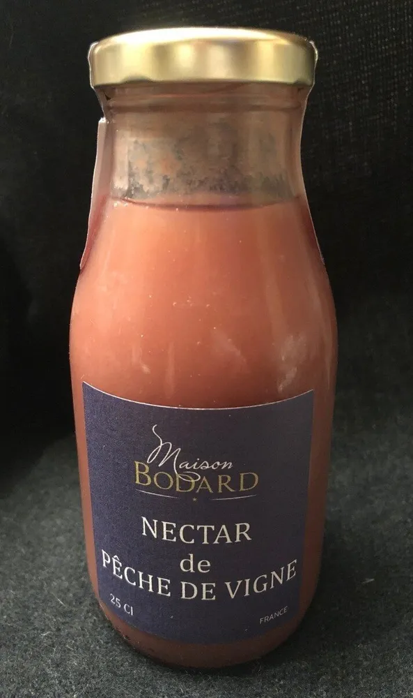 Nectar de pêche de vigne