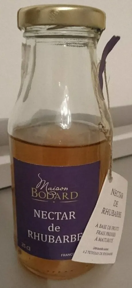 Nectar de rhubarbe