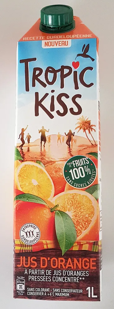 Tropic Kiss Jus d'orange