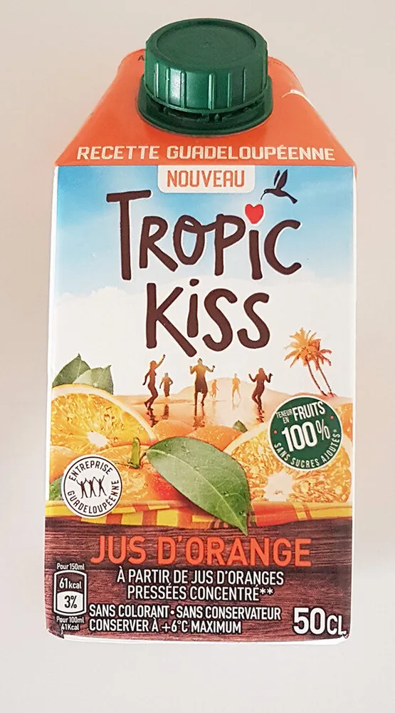 Tropic Kiss jus d'orange