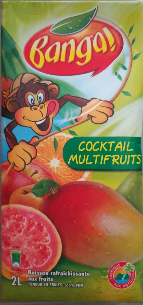 Jus Banga multifruits 2 litres