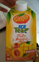 Ice tea pêche mangue