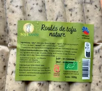 Roules de tofu nature