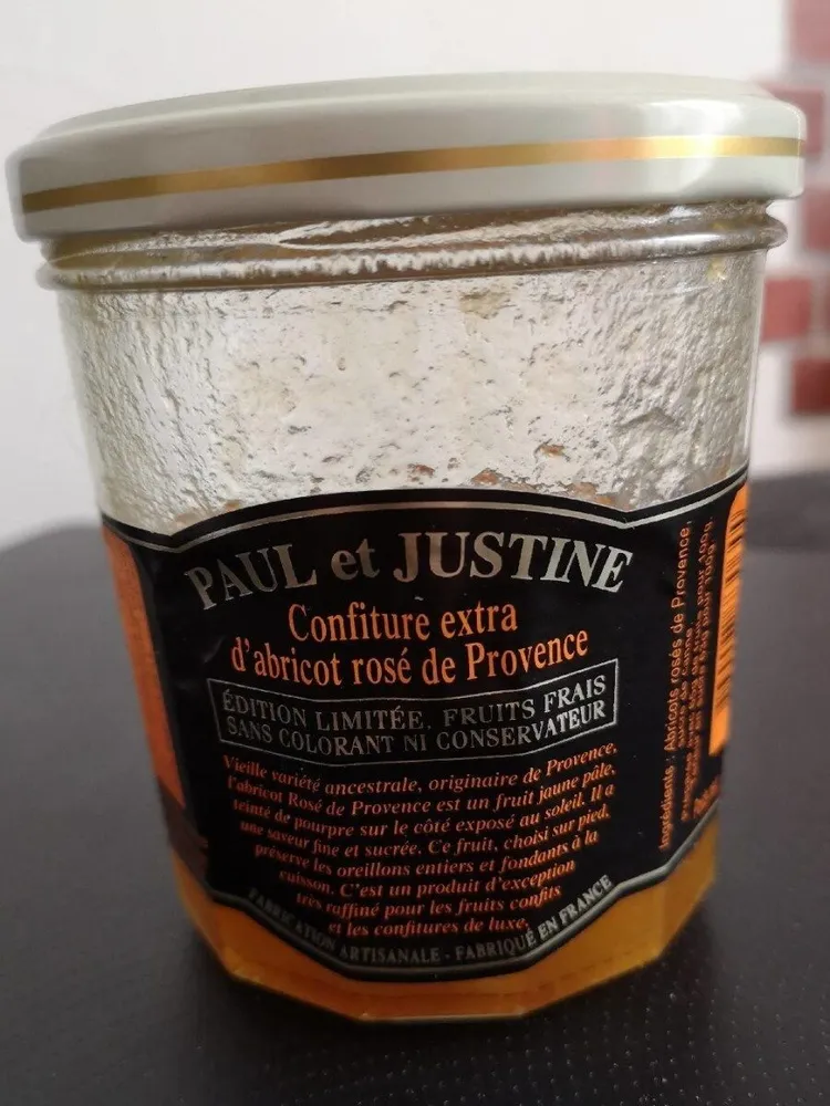 Confiture extra d'abricot de Provence