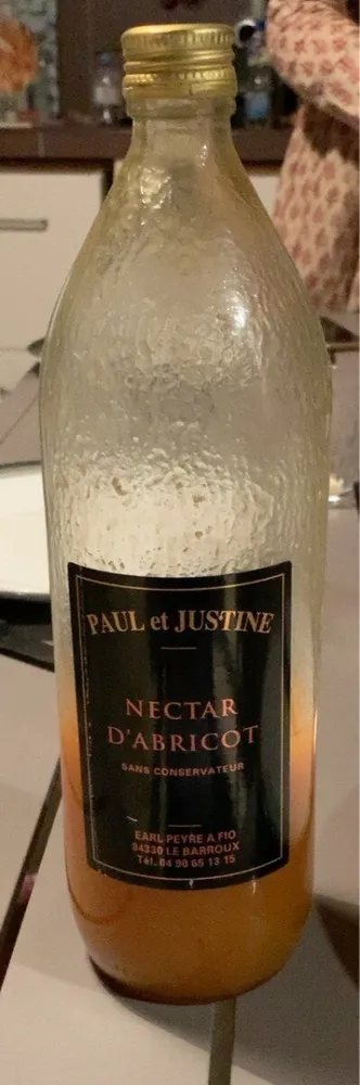 Nectar d’abricot