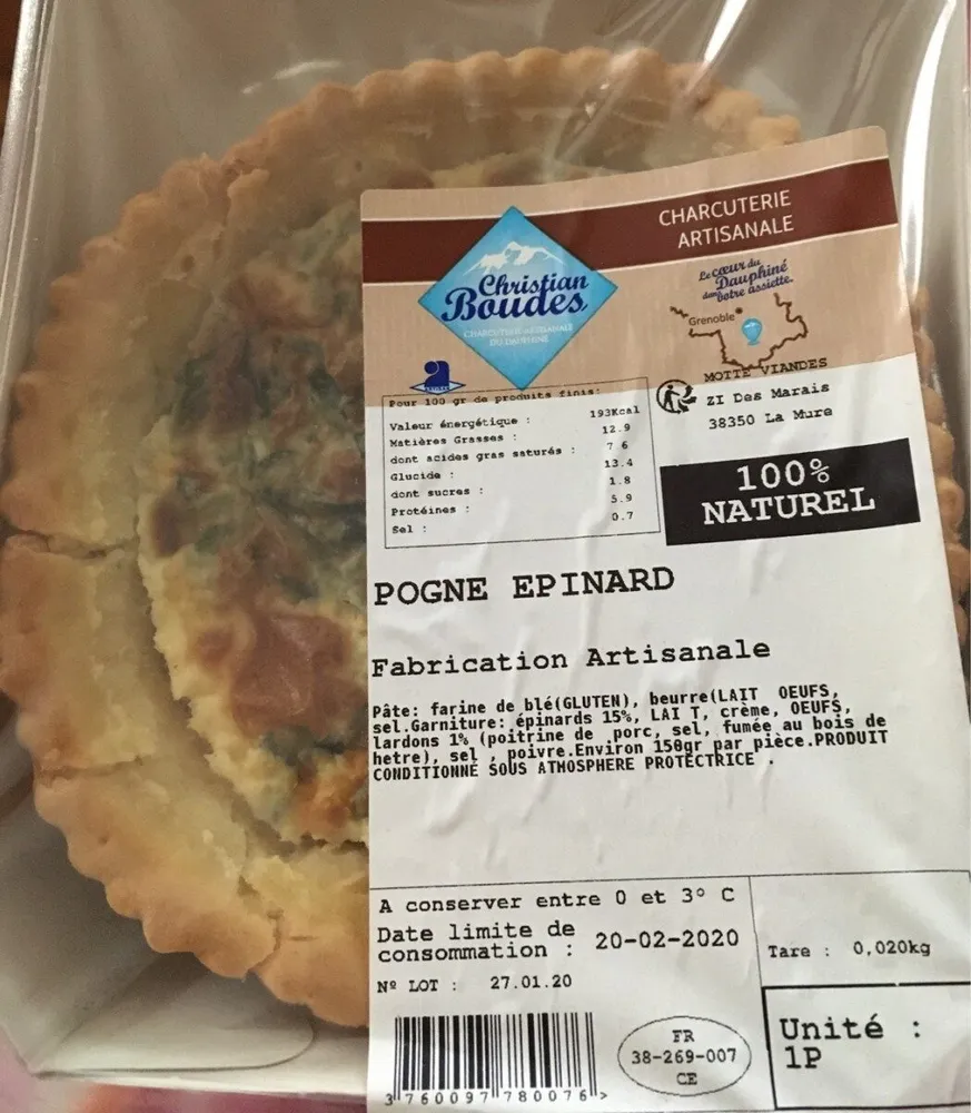 Pogne épinard