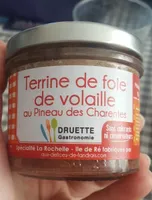 Terrine de foie de volaille au Pineau des Charentes