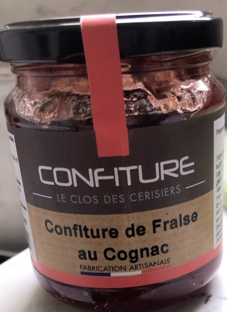 Confiture de fraise au Cognac