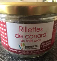 Rillettes de canard au foie gras
