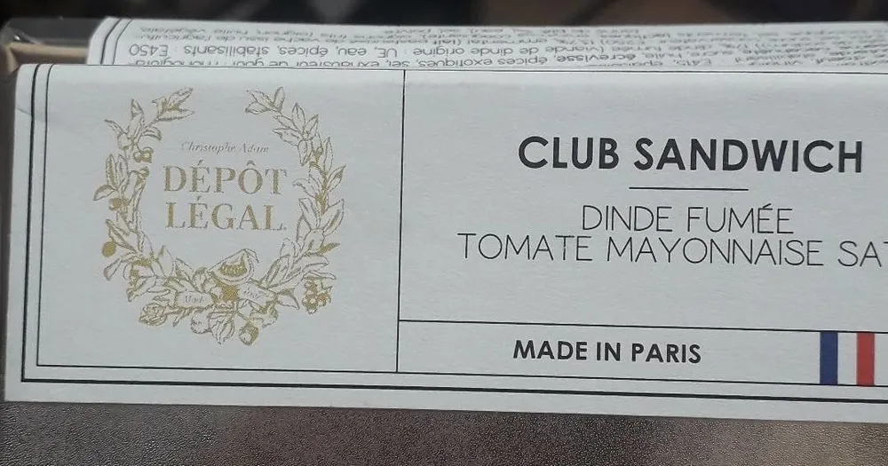 Club sandwich tomate mayonnaise au sate