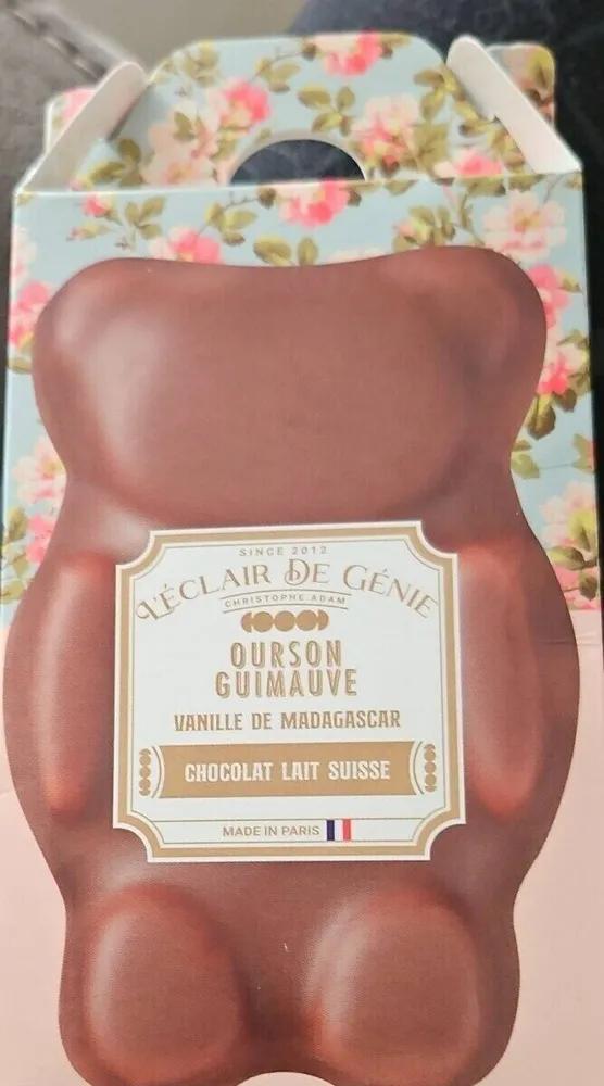 Ourson en guimauve l éclair de génie