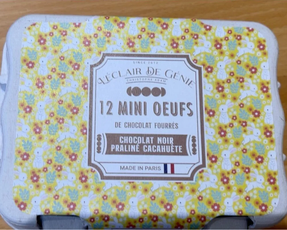12 mini oeufs
