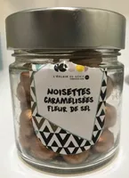 Noisettes caramelisees fleur de sel