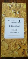 Chocolat au lait éclats pétillants
