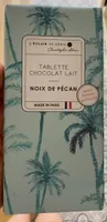 Tablette choco lait noix de pecan sans sucres ajoutés