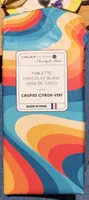 Tablette chocolat blanc noix de coco crispies citron vert