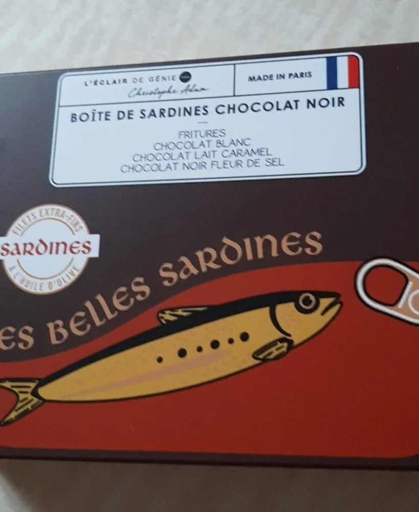 Éclair de génie chocolats c adam