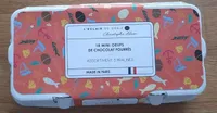 18 mini œufs de chocolat fourrés