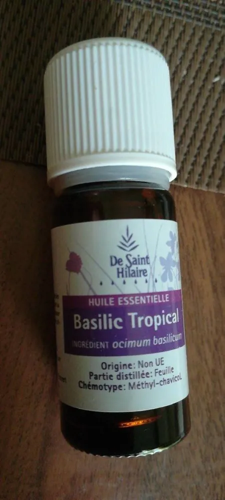 Huile Essentielle de Basilic Tropical