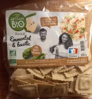 Ravioli emmental et basilic