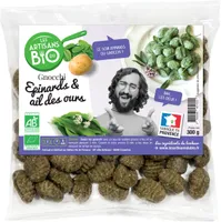 Gnocchi epinards & ail des ours bio 300g