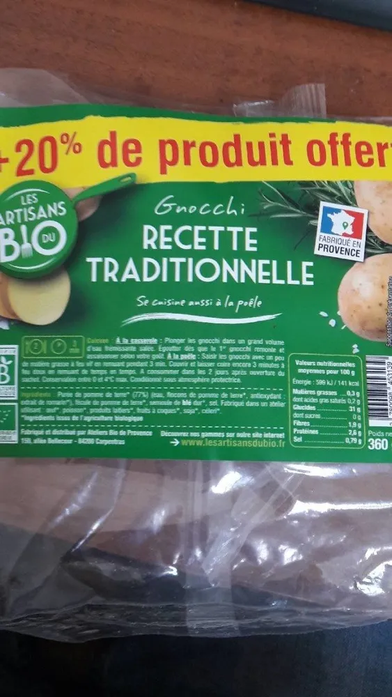 Gnocchi Recette traditionnelle