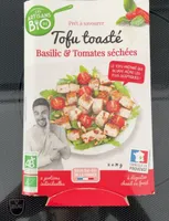 Tofu toasté basilic et tomates séchées 140g