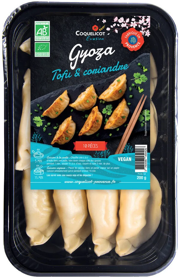 Gyoza Tofu Coriandre