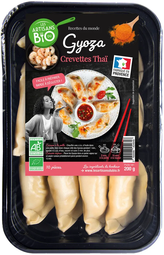 Gyoza crevettes thaï