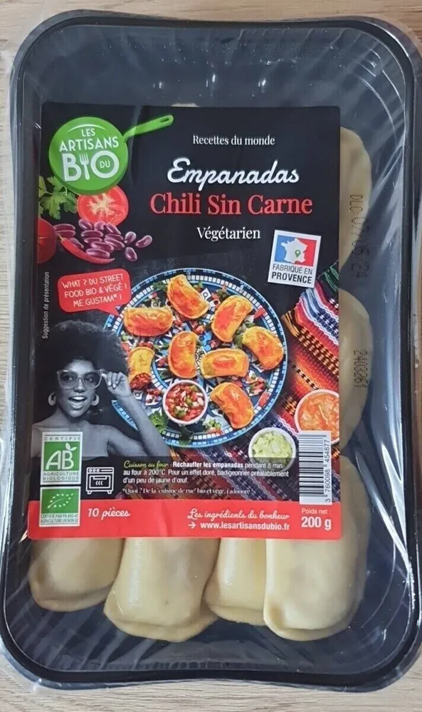 Empanadas Chili Sin Carne