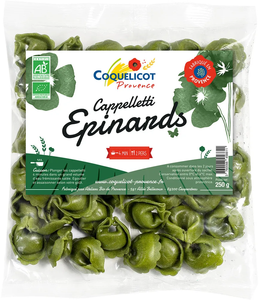 Cappelletti épinard