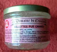 Rillettes pur canard