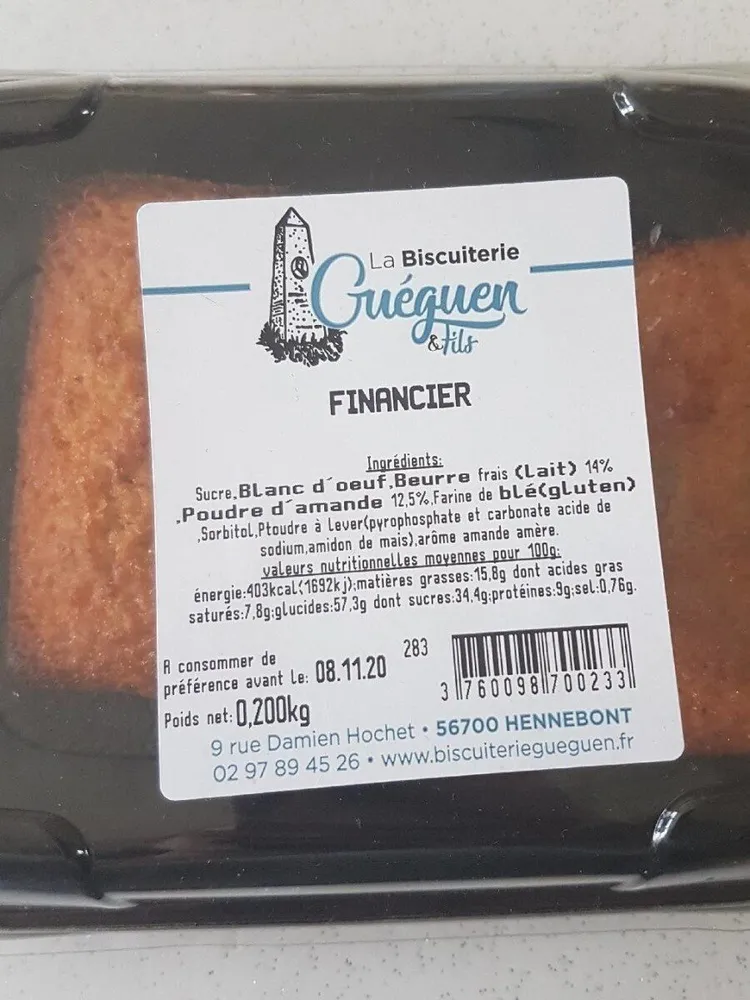 Biscuits Financier