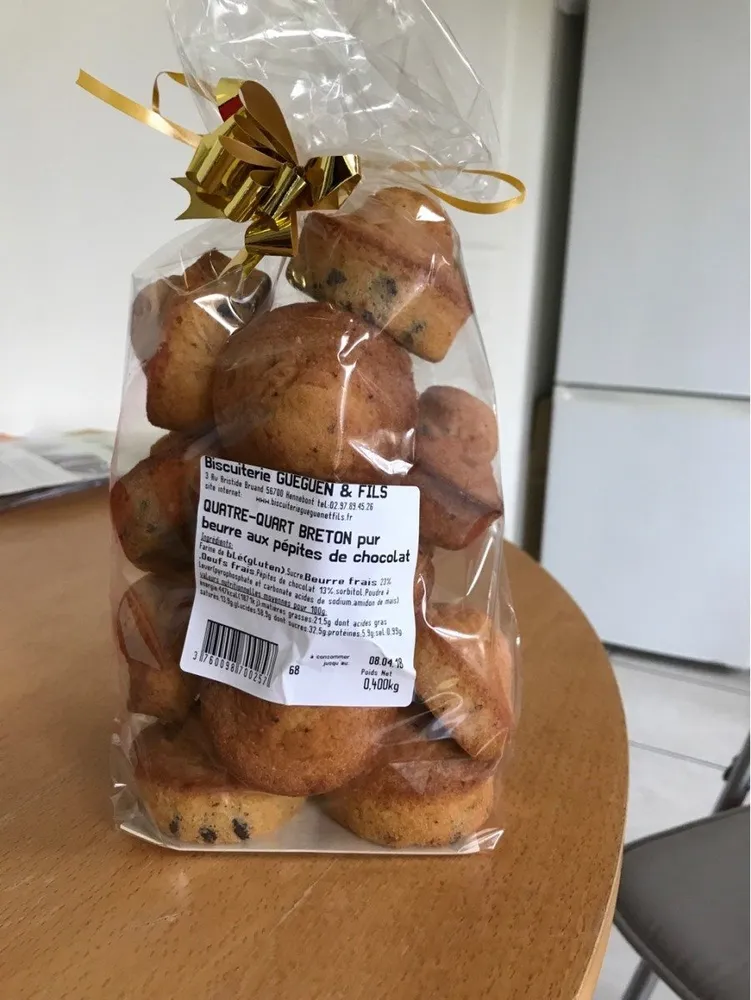 Quatre-Quarts Breton Pur Beurre aux Pépites de Chocolat