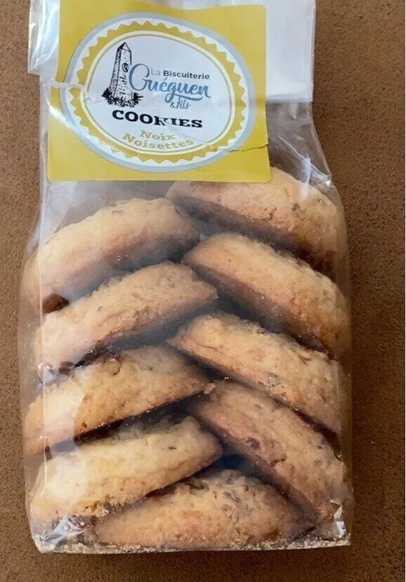 Cookies noix-noisettes