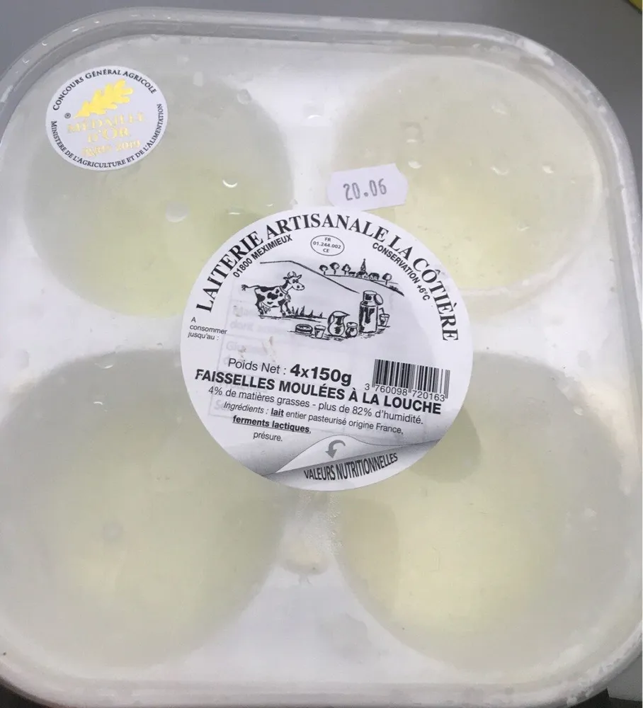 Fromage blanc faisselle