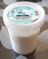 Yaourt brassé aux fruits a la poire