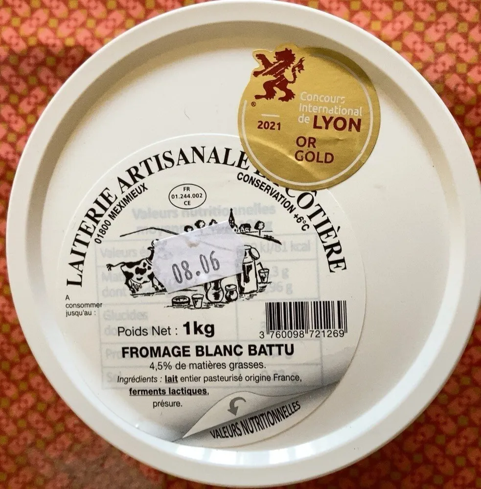 Fromage blanc battu