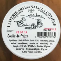 Coulis de fruit
