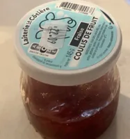 Coulis de fruits fraise