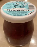 Coulis de fruit framboise