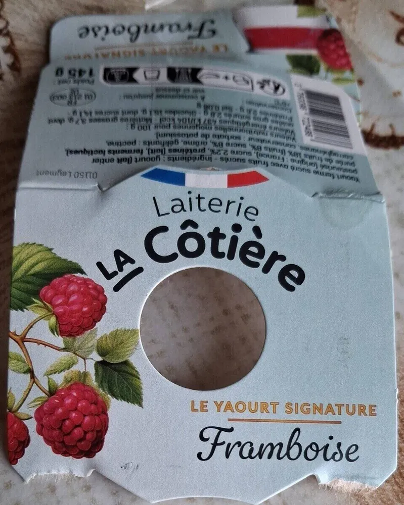 Yaourt laiterie la côtière