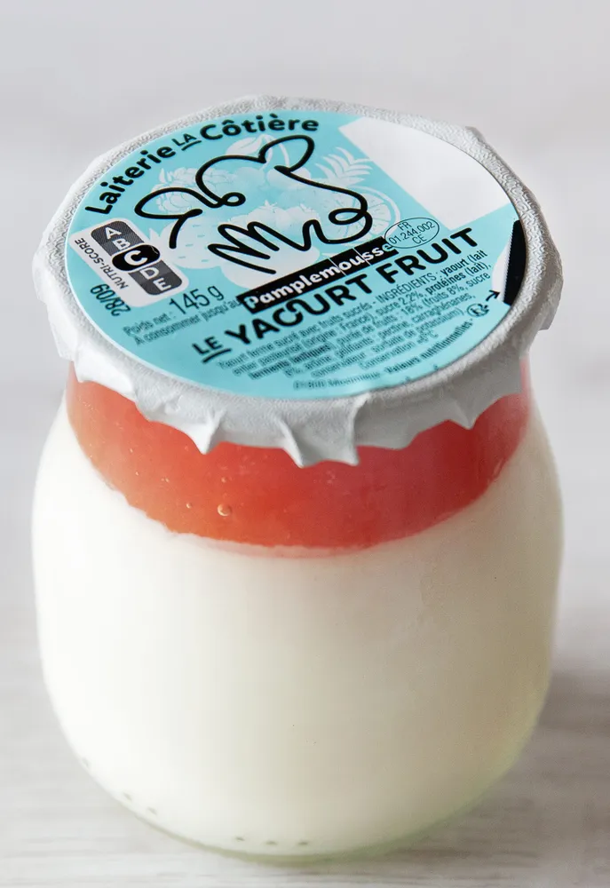 LE yaourt fruit