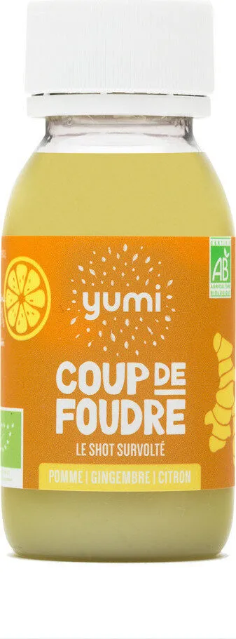 Coup de Foudre - Shot bio pressé à froid