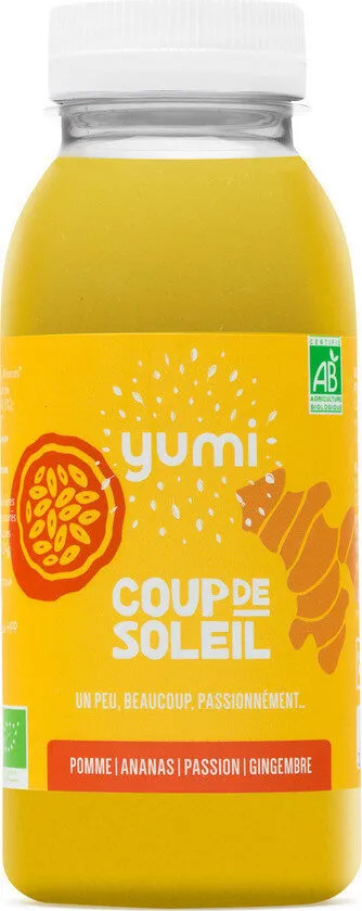 Coup de Soleil - Jus bio pressé à froid