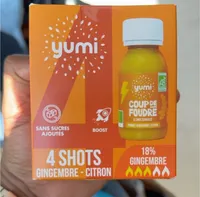 4 SHOTS GINGEMBRE - CITRON